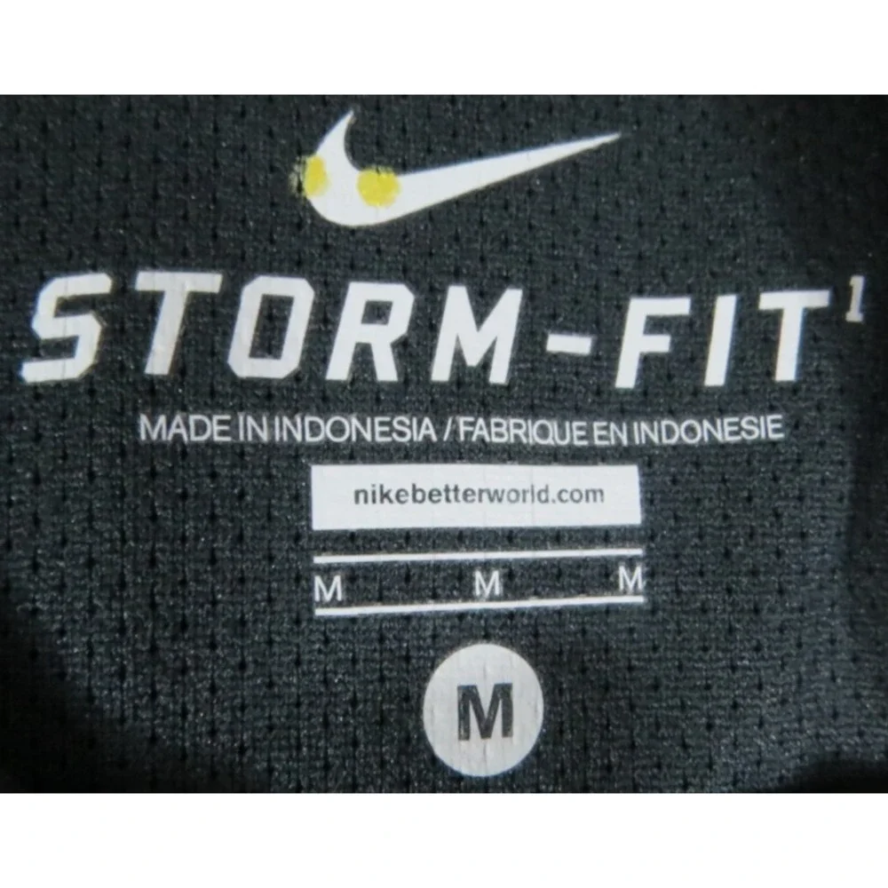 NWT‎ Nike Ohio State Buckeyes Lockdown Jacket Storm-FIT 1/4 Zip Men Medium Black